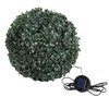 Pure Garden Solar LED Faux Boxwood Topiary Ball 50-128